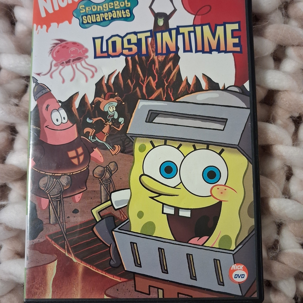 SpongeBob SquarePants Lost in Time DVD